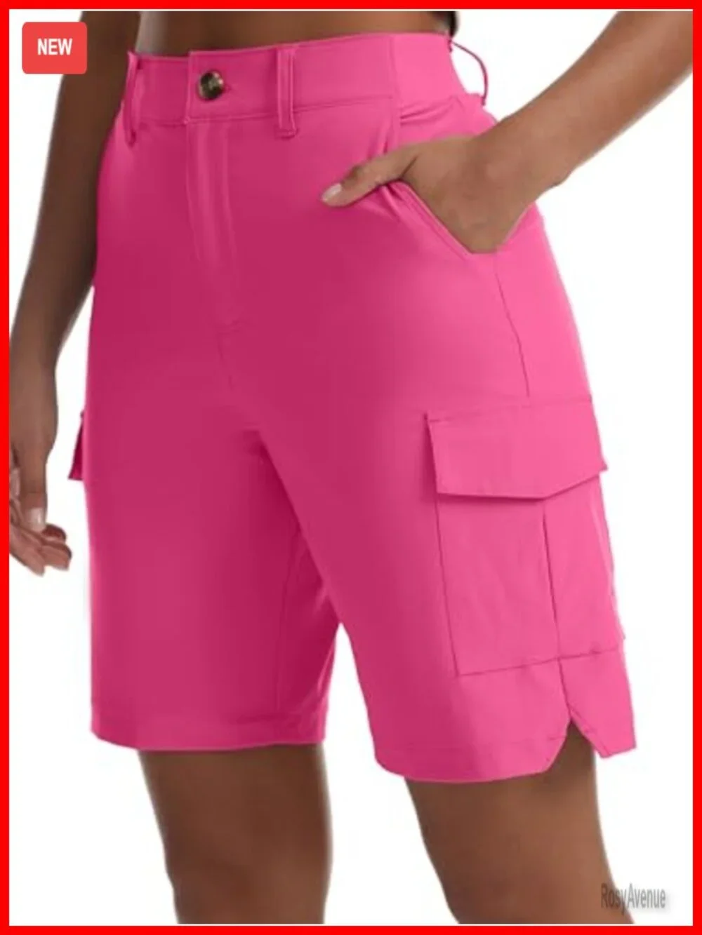 Women's Lightweight Quick Dry Cargo Hiking Shorts with Pockets